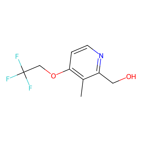 [3-Methyl-4-(2, 2, 2-trifluoro-ethoxy)-pyridin-2-yl]-methanol, 1 gram