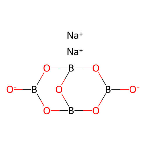 Sodium tetraborate, min 99%, 100 grams