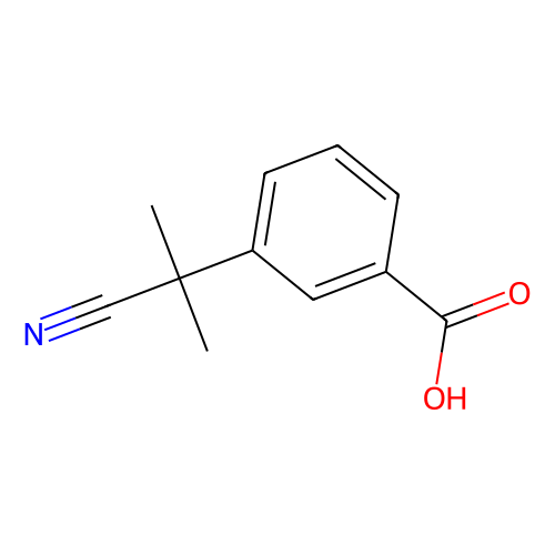 3-(2-Cyanopropan-2-yl)benzoic acid, min 98%, 100 mg