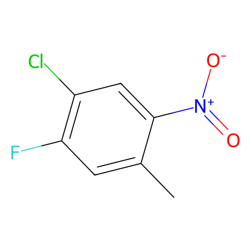 1-chloro-2-fluoro-4-methyl-5-nitrobenzene, min 97%, 1 gram