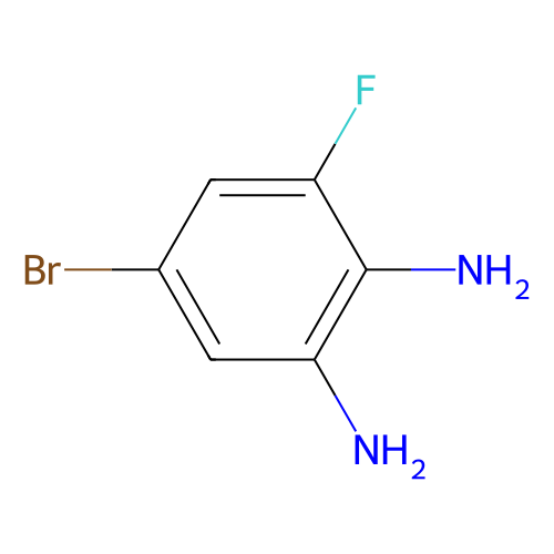 5-Bromo-3-fluorobenzene-1, 2-diamine, min 98%, 100 mg