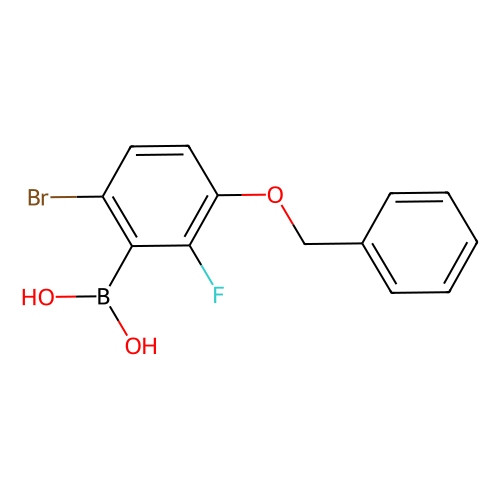 Aladdin Scientific 3-(Benzyloxy)-6-bromo-2-fluorophenylboronic acid(contains Anhydride), min 98%, 1 gram 