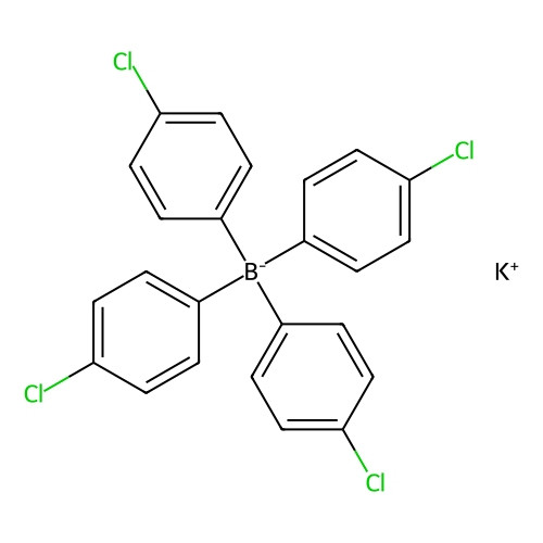 Aladdin Scientific Potassium Tetrakis(4-chlorophenyl)borate [Anion for the neutral carrier type ion electrode], min 98% (HPLC)(W), 100 mg 