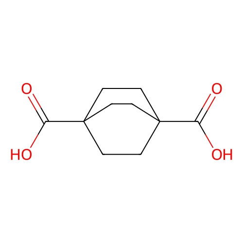 Aladdin Scientific bicyclo[2.2.2]octane-1, 4-dicarboxylic acid, min 97%, 100 mg 