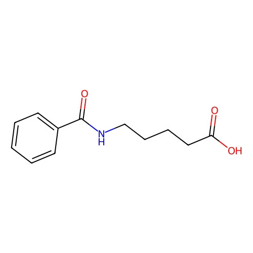 Aladdin Scientific 5-(Benzoylamino)valeric Acid, min 98%, 100 mg 