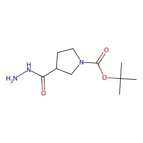 Aladdin Scientific tert-butyl 3-(hydrazinecarbonyl)pyrrolidine-1-carboxylate, min 95%, 100 mg 
