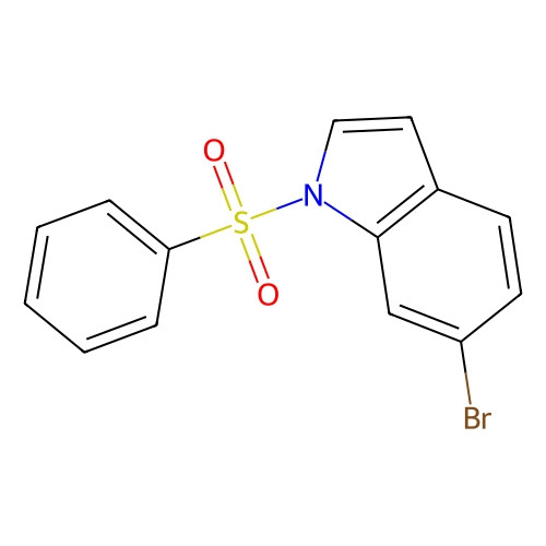 Aladdin Scientific 6-Bromo-1-(phenylsulfonyl)-1H-indole, min 98%, 1 gram 