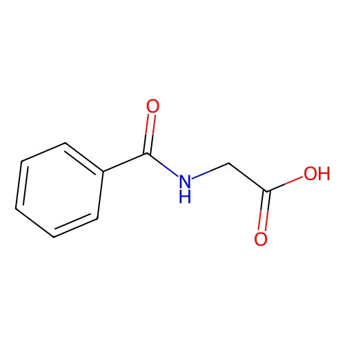 Aladdin Scientific Hippuric acid, min 98%, 100 grams 