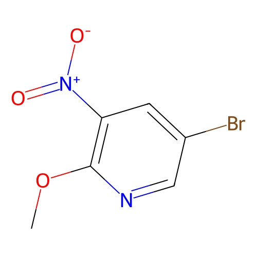 Aladdin Scientific 5-Bromo-2-methoxy-3-nitropyridine, min 96%, 1 gram 