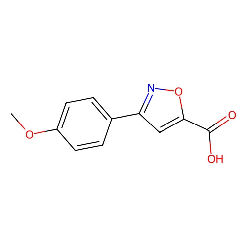 Aladdin Scientific 3-(4-Methoxyphenyl)-5-Isoxazolecarboxylic Acid, 250 mg 