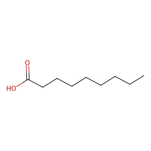 Aladdin Scientific Nonanoic acid, min 90%, 500 ml 