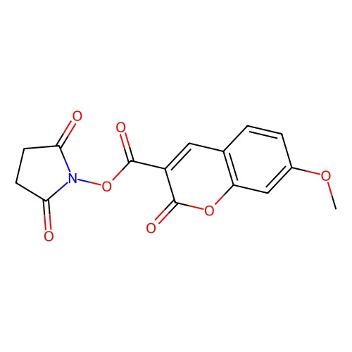 Aladdin Scientific 7-Methoxycoumarin-3-carboxylic acid N-succinimidyl ester, min 97%, 100 mg 