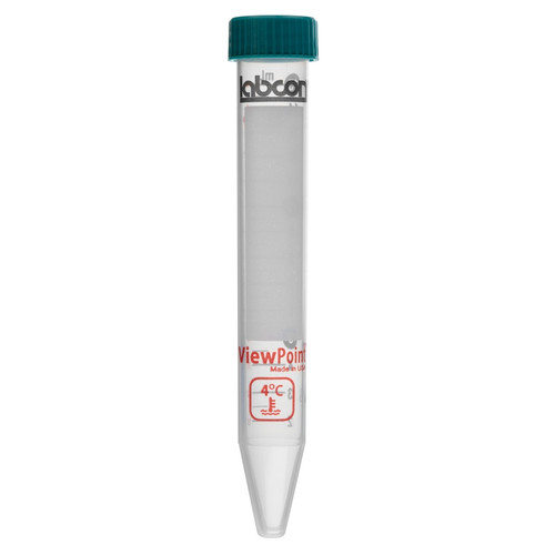 Labcon 15 mL ViewPoint Centrifuge Tubes, Thermochromic Tubes in IntegraPack®, 50 per Pack, Sterile, case/100 