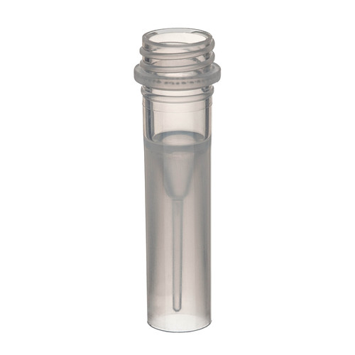 Labcon SuperClear® 0.5 mL Freestanding Screw Cap Microcentrifuge Tubes, in Resealable Bags, case/5000 