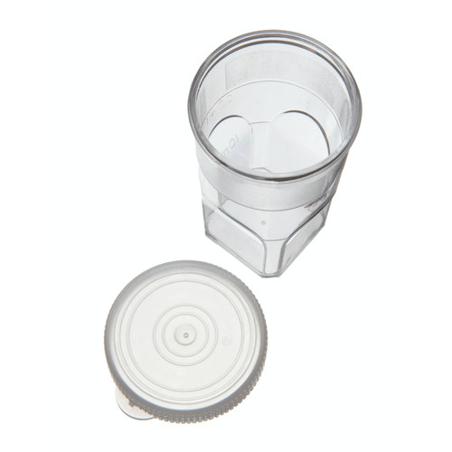 Labcon 25 mL Sample Dilution Vials with Attached Caps, in Sectioned Box, case/720 