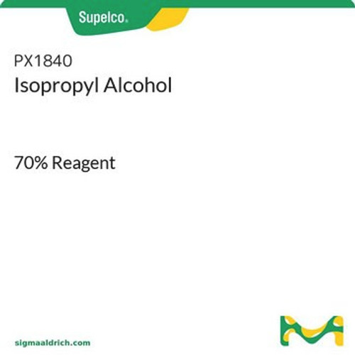Sigma-Aldrich Isopropyl Alcohol In Water 70% (v/v), 20 Liter 
