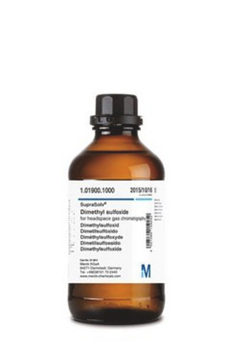 Sigma-Aldrich DMSO Dimethyl sulfoxide for Headspace GC SupraSolv®, 0.5 Liter 