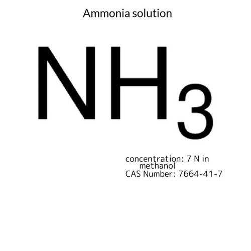 Sigma-Aldrich Ammonia 7 N Solution, In Methanol, 1 Liter 