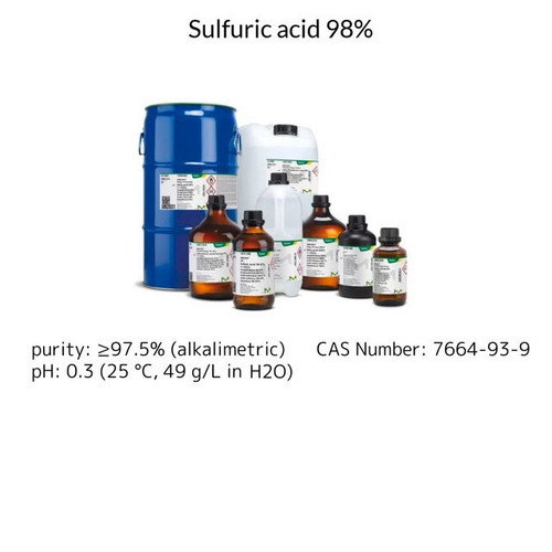 Sigma-Aldrich Sulfuric Acid, 98% for Nitrogen Determination, 2.5 Liter 