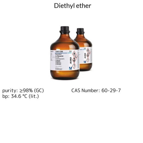 Sigma-Aldrich Diethyl Ether for Gas Chromatography ECD and FID SupraSolv®, 2.5 Liter 