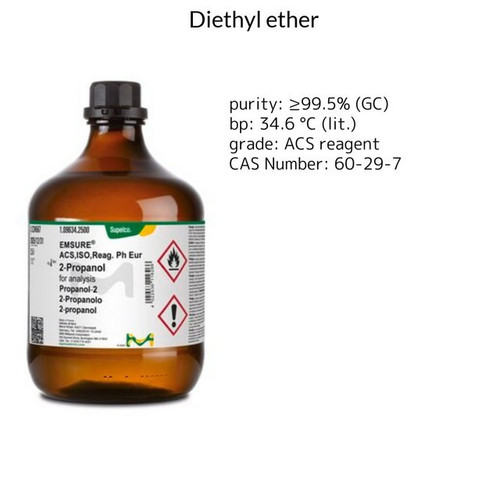 Sigma-Aldrich Diethyl Ether for Analysis, EMPARTA®, ACS Grade, 2.5 Liter 