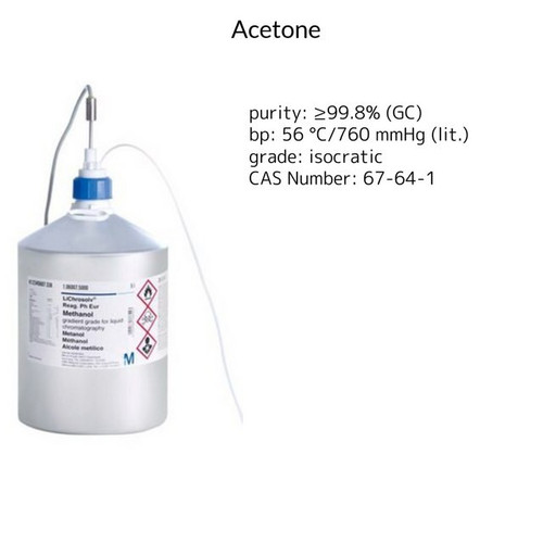 Sigma-Aldrich Acetone, HPLC Grade, LiChrosolv® for liquid chromatography, 4 Liter 