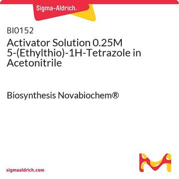 Sigma-Aldrich Activator Solution, 0.25 M 5-(Ethylthio)-1h-Tetrazole In Acetonitrile for DNA Synthesis, Novabiochem®, 4 Liter 