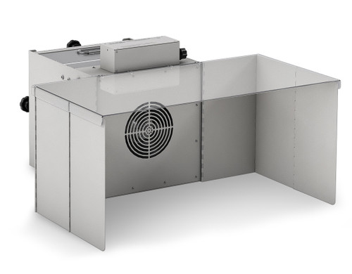 Sentry Air Systems Winged Sentry 300 Bench Top Fume Extractor Air Filter with Lid, Chemical Series, 350 CFM 