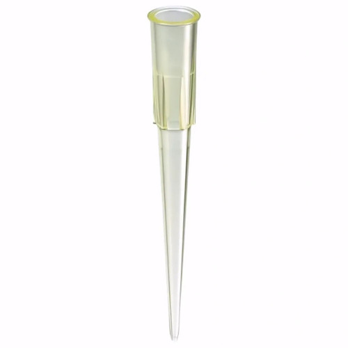 CP Lab Safety Pipette Tips, Eppendorf, 1-100uL, Racked, Yellow, case/10,000 