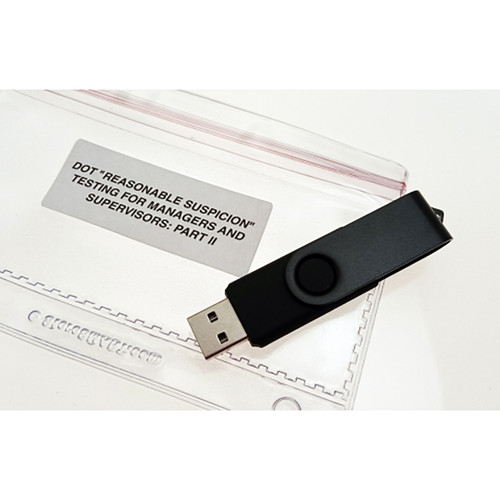 Marcom Safety Training Program, DOT "Reasonable Suspicion" Testing for Managers and Supervisors (Part II), DVD or USB, English or Spanish, Each Marcom Safety Training Program, DOT "Reasonable Suspicion" Testing for Managers and Supervisors (Part II), DVD or USB, English or Spanish, Each
