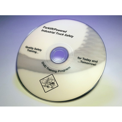 Marcom Safety Training Program, Forklift and Powered Industrial Truck Safety, DVD or USB, English or Spanish, Each