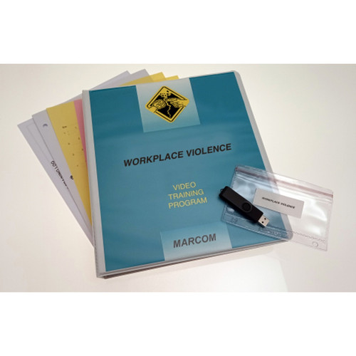 Marcom Safety Training Program, Workplace Violence, DVD or USB, English or Spanish, Each Marcom Safety Training Program, Workplace Violence, DVD or USB, English or Spanish, Each
