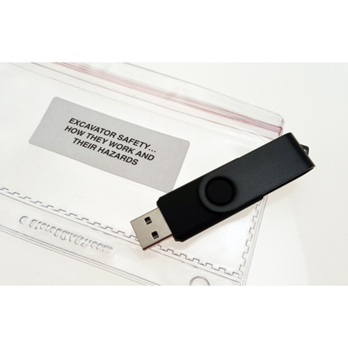 Marcom Safety Training Program, Excavator Safety How They Work and Their Hazards, DVD or USB, English, Each Marcom Safety Training Program, Excavator Safety How They Work and Their Hazards, DVD or USB, English, Each