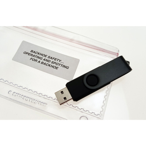 Marcom Safety Training Program, Backhoe Safety Operating and Spotting for a Backhoe, DVD or USB, English, Each Marcom Safety Training Program, Backhoe Safety Operating and Spotting for a Backhoe, DVD or USB, English, Each