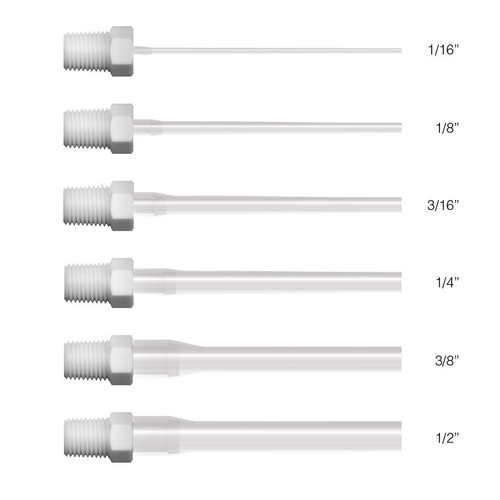 CP Lab Safety 1/4" NPT Barbed Tubing Adapters, Type D, Polypropylene, Choose Size, pack of 10 CP Lab Safety 1/4" NPT Barbed Tubing Adapters, Type D, Polypropylene, Choose Size, pack of 10