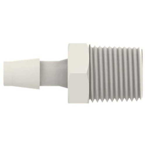CP Lab Safety 1/4" NPT Barbed Tubing Adapters, Type D, Polypropylene, Choose Size, pack of 10 CP Lab Safety 1/4" NPT Barbed Tubing Adapters, Type D, Polypropylene, Choose Size, pack of 10