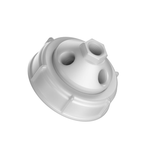 Waste Manifold Port Cap, 63B for Rieke Containers, 4-Port, size L (4 x 1/4" NPT) Waste Manifold Port Cap, 63B for Rieke Containers, 4-Port, size L (4 x 1/4" NPT)