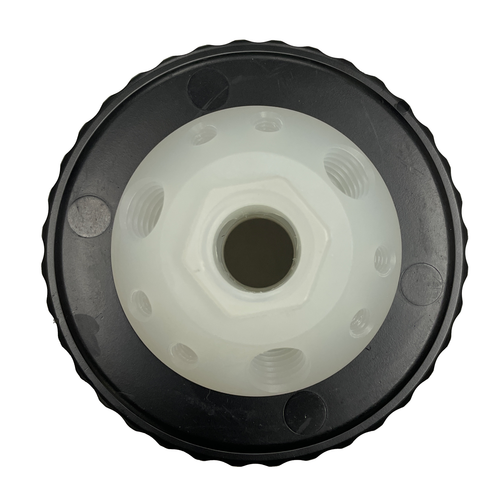 Waste Manifold Port Cap, 83B, 4-Port, size XL (3 x 1/4" NPT, 1 x 1/2") (CP-83P4XL) Waste Manifold Port Cap, 83B, 4-Port, size XL (3 x 1/4" NPT, 1 x 1/2") (CP-83P4XL)