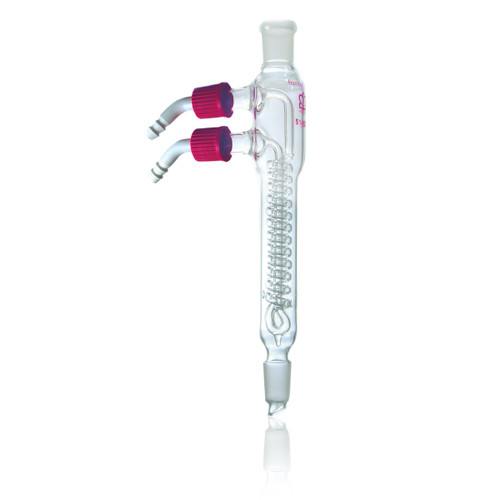 DWK Life Sciences KIMBLE® Reflux Condenser, 415 mm, 24/40 Joint, Each, laboratory glassware used for reflux applications in chemistry experiments.