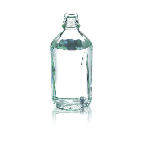 WHEATON® 1000 mL Media Bottle, Type I Clear Glass, No Cap, Case of 12 WHEATON® 1000 mL Media Bottle, Type I Clear Glass, No Cap, Case of 12