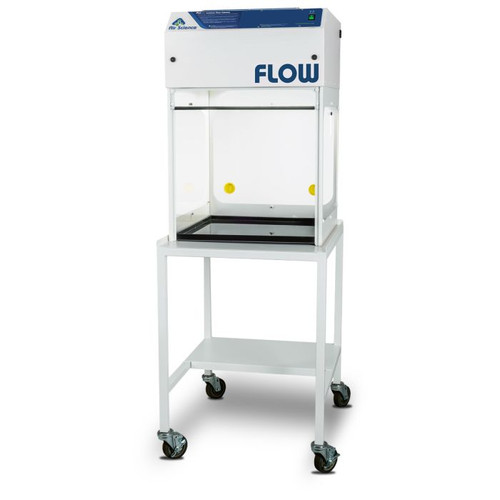 FLOW Series Laminar Flow Hood, 24" Wide, with HEPA Filter with optional rolling cart FLOW Series Laminar Flow Hood, 24" Wide, with HEPA Filter with optional rolling cart