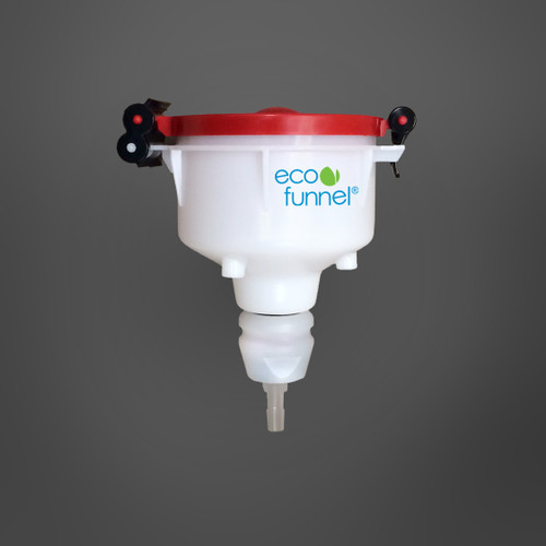 4" ECO Funnel® with Barb Adapter for 3/8" ID Tubing