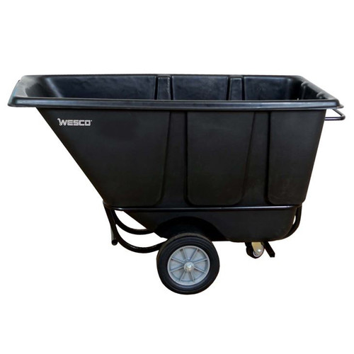 Easy to move and dump with polyurethane wheels Model 1/2 FL850B Tilt Cart
