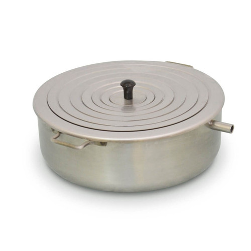 Round Water Bath,8 Inch, 14458, Stainless Concentric Ring Heating Basin
