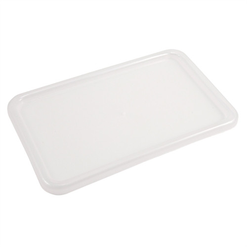 Lid for Tote Box DL-410535, Autoclavable Polypropylene, 12" x 8" x 5", case/6