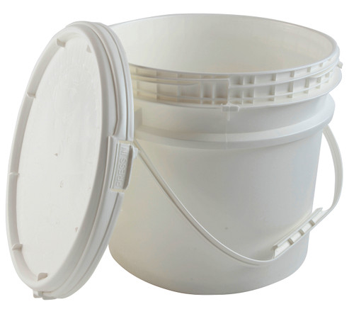 Locking Safety Pail with Screw-on Lid, EPA Compliant, 3.5 gallon, case/6