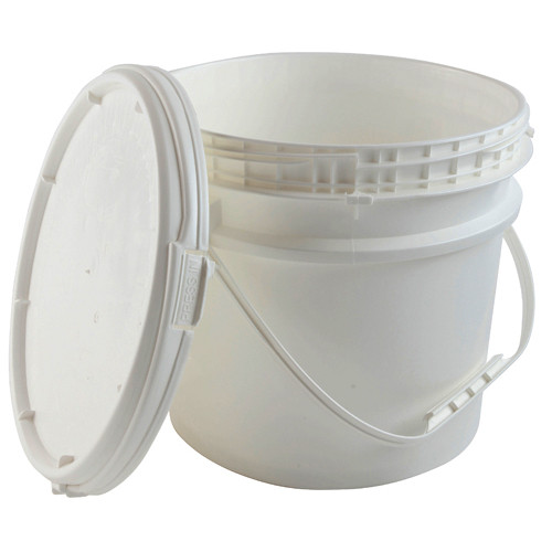 Locking Safety Pail with Screw-on Lid, EPA Compliant, 3.5 gallon, case/6