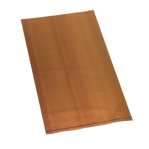 8 x 14" LDPE 2 MIL Amber Open End Bag