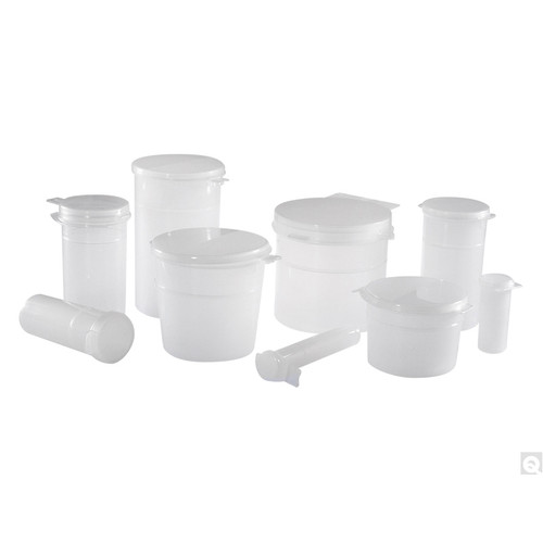 4oz (120mL) PP Low Profile Hinged Vial, case/250