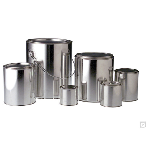 1/2 Gallon (64oz) (507 x 514mm) Unlined Round Paint Can, Triple Tite Lid, case/75 1/2 Gallon (64oz) (507 x 514mm) Unlined Round Paint Can, Triple Tite Lid, case/75